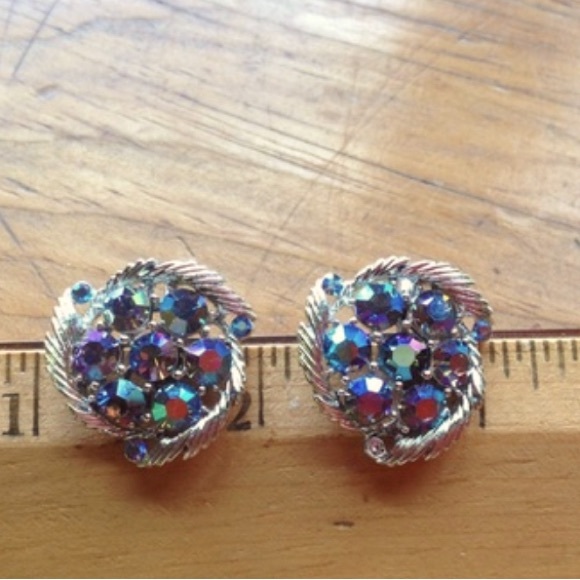 Vintage Aurora Borealis Earrings
Lisner - Picture 2 of 6